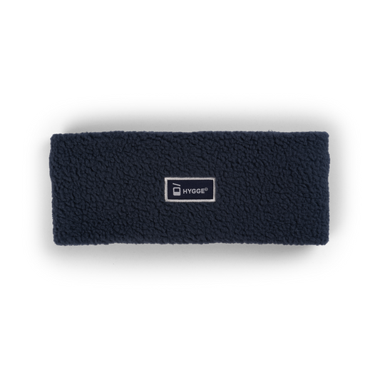 Pile Fleece Headband – Navy