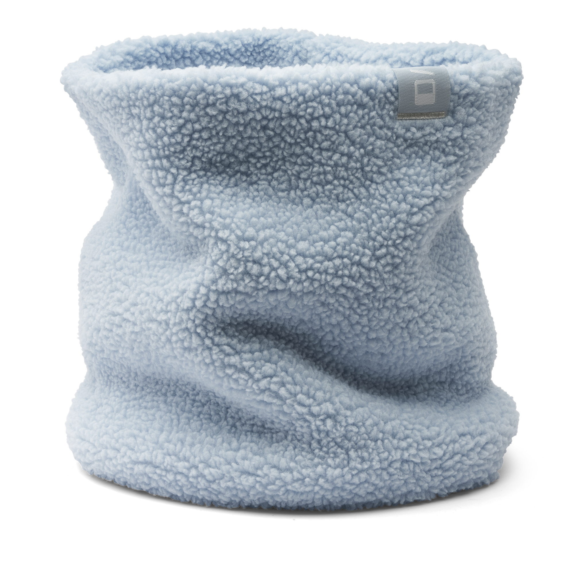 Pile Fleece Neckwarmer – Misty Blue