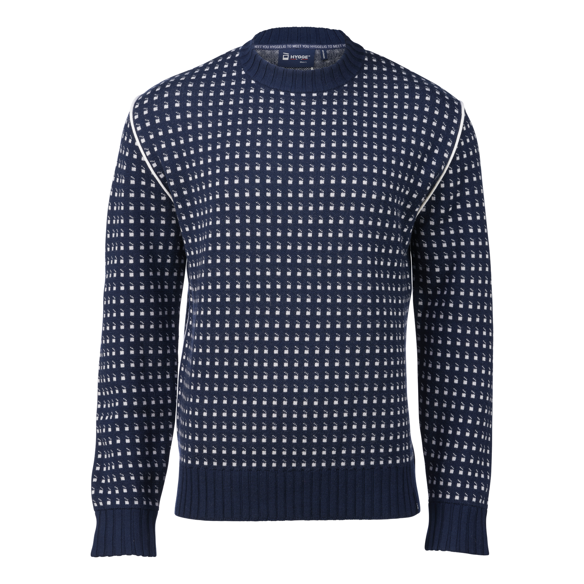 Men's Merino Pullover – Navy
