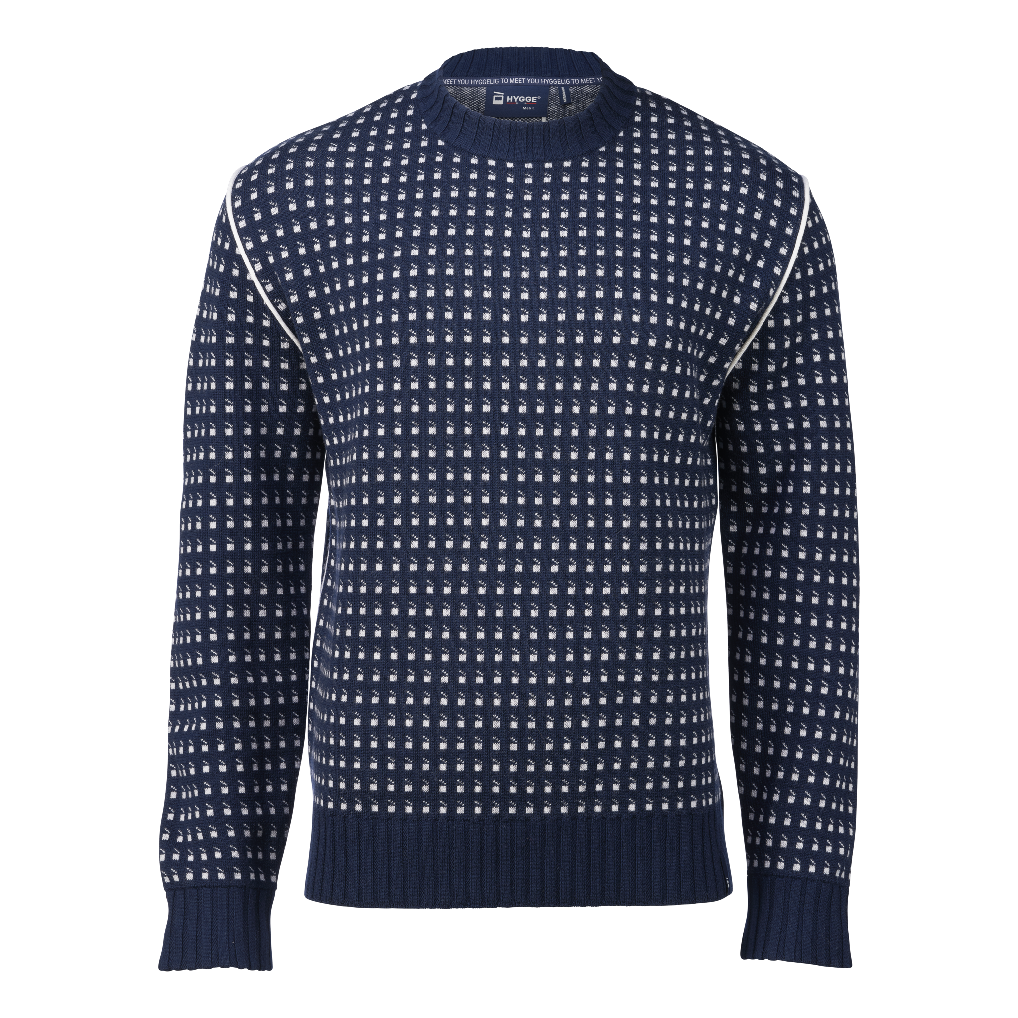 Men's Merino Pullover – Navy