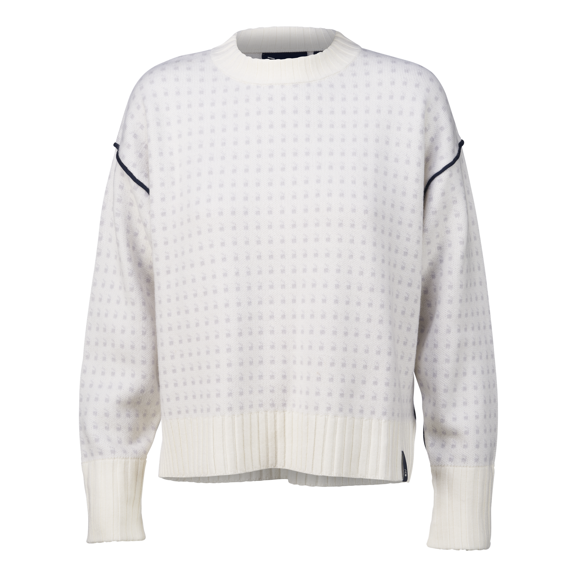 Women's Merino Pullover – White
