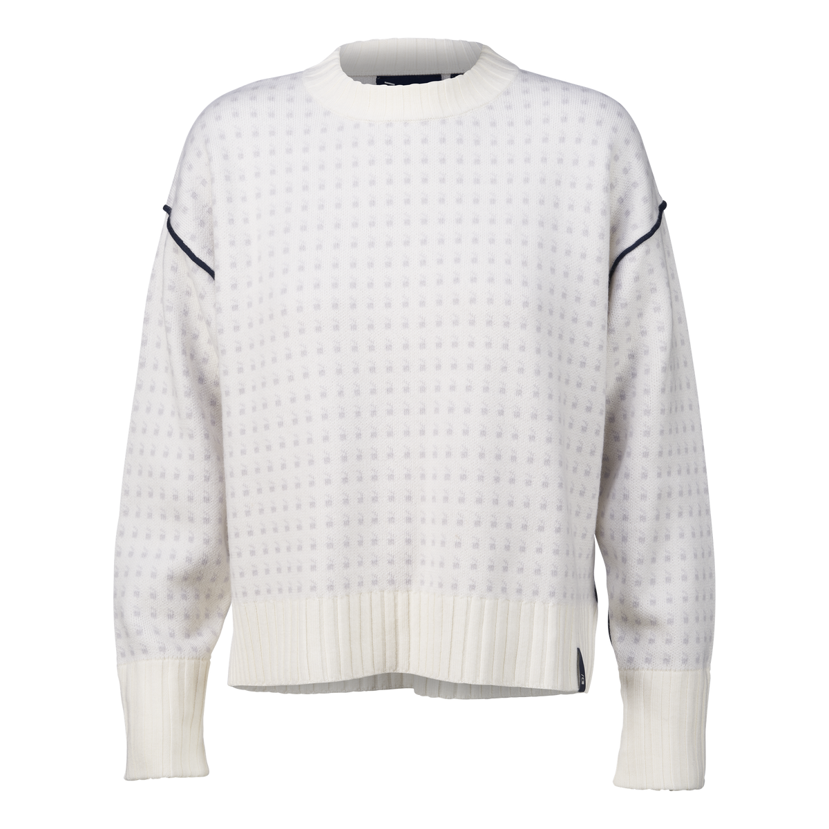 Women's Merino Pullover – White