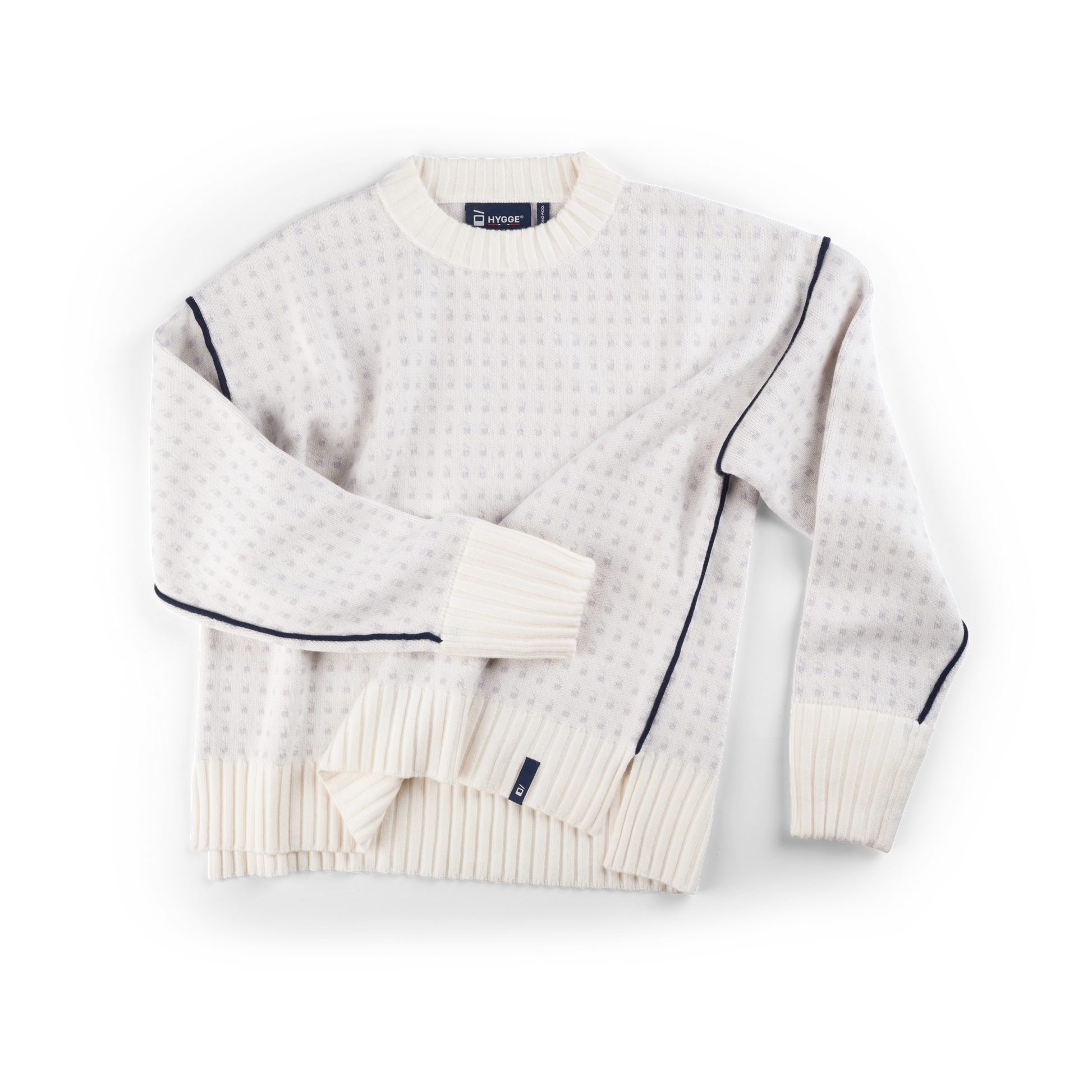 Women's Merino Pullover – White
