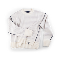 Women's Merino Pullover – White