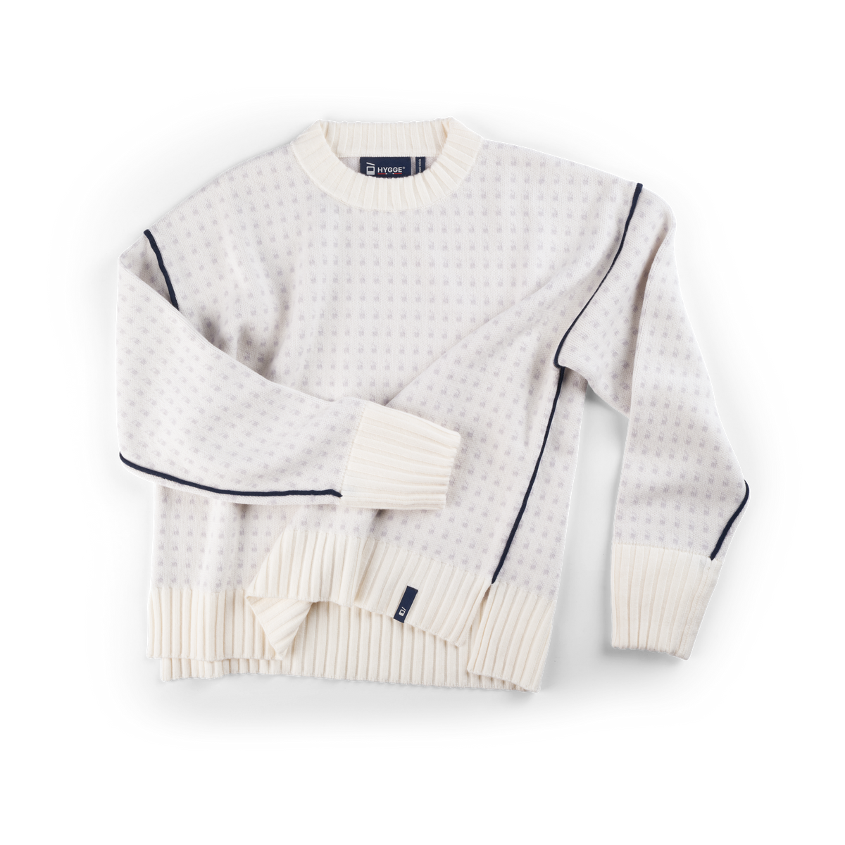 Women's Merino Pullover – White