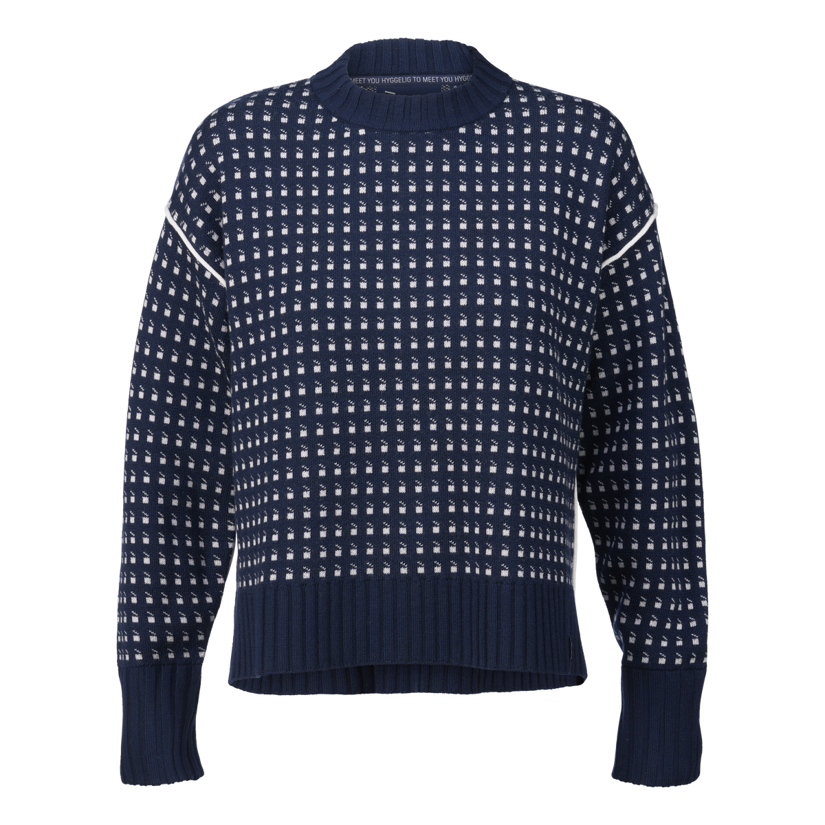 Women's Merino Pullover – Navy