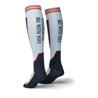 Tech Skiboms Socks Quote – Misty Blue