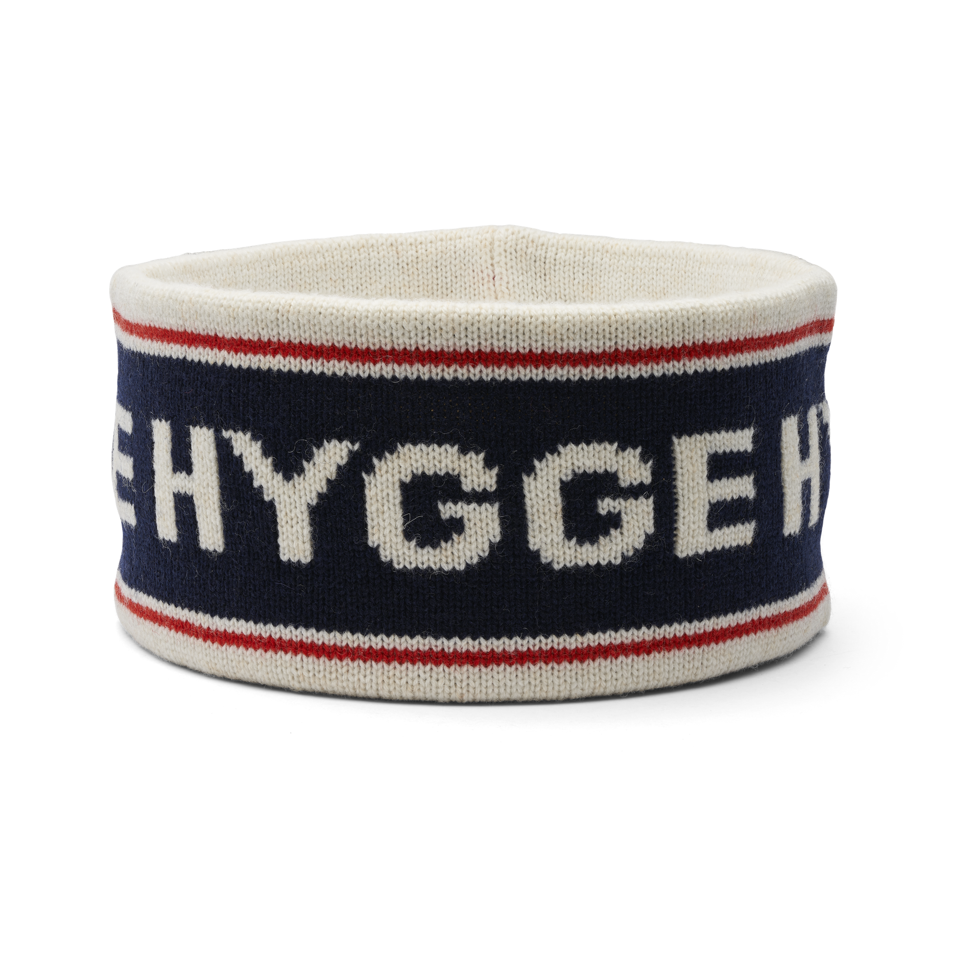 Hygge Headband – White, Navy, Bonfire