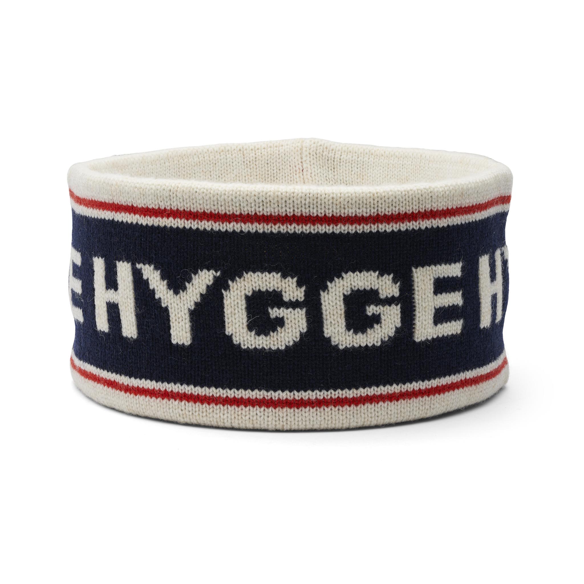 Hygge Headband – White, Navy, Bonfire