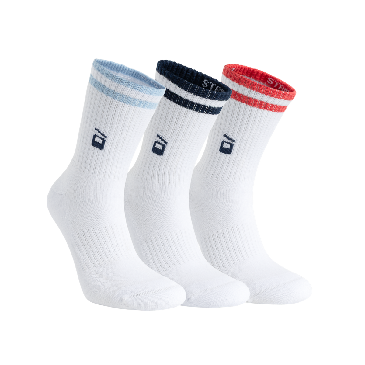 3pk. Cotton Sock // Stripes – 01