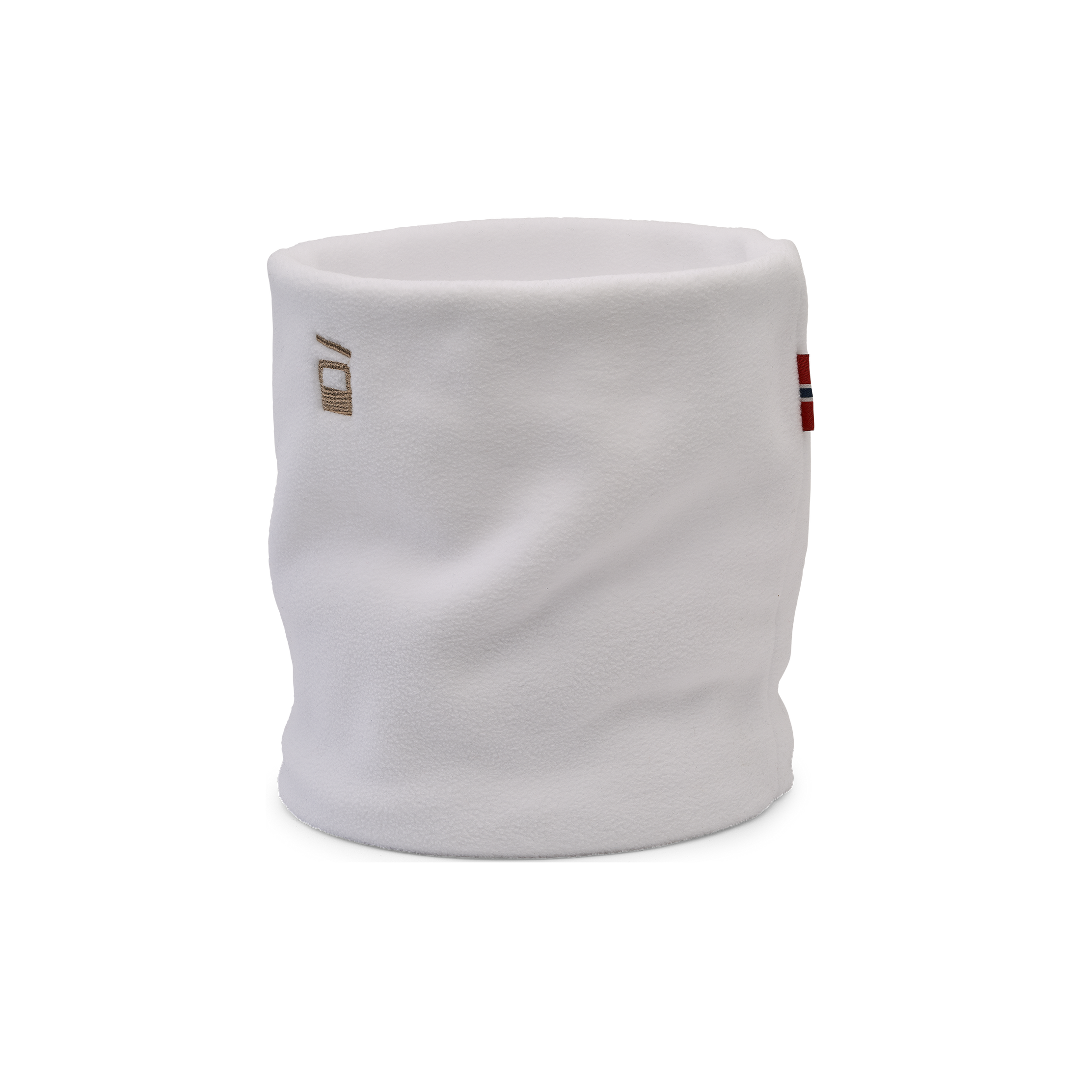 Cloud Fleece Neckwarmer – White