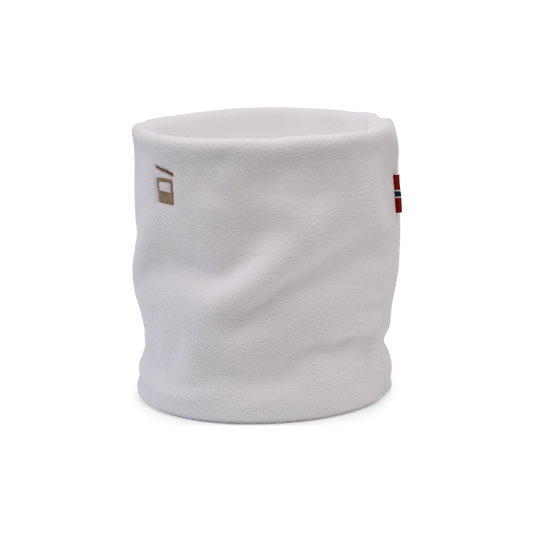 Cloud Fleece Neckwarmer – White