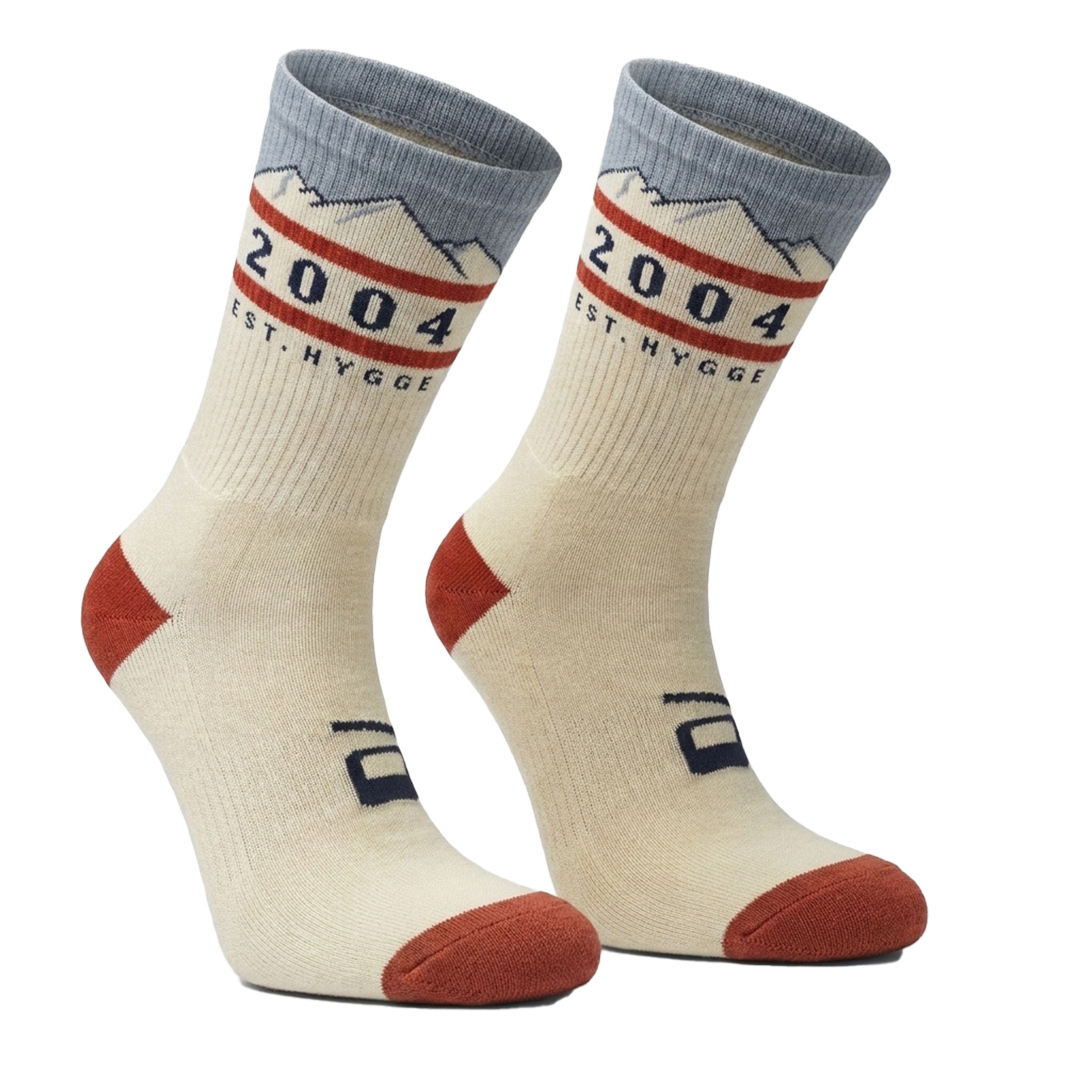 Hygge Quote Socks – Whiteish