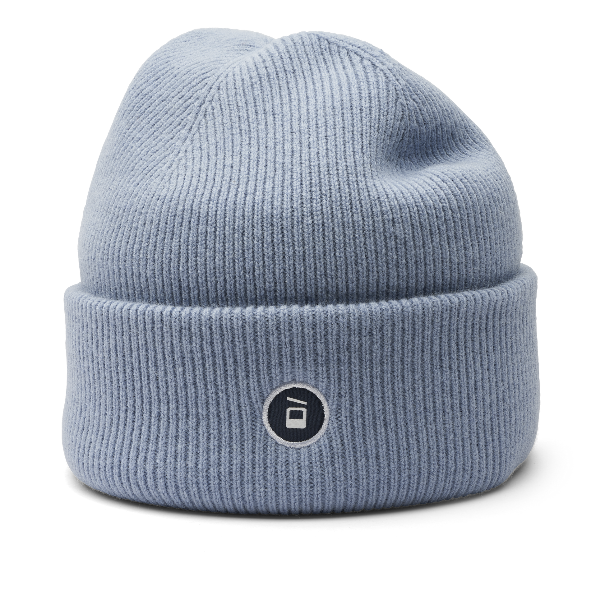 Loftet Rib Beanie – Misty Blue