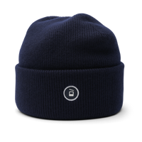 Loftet Rib Beanie – Navy