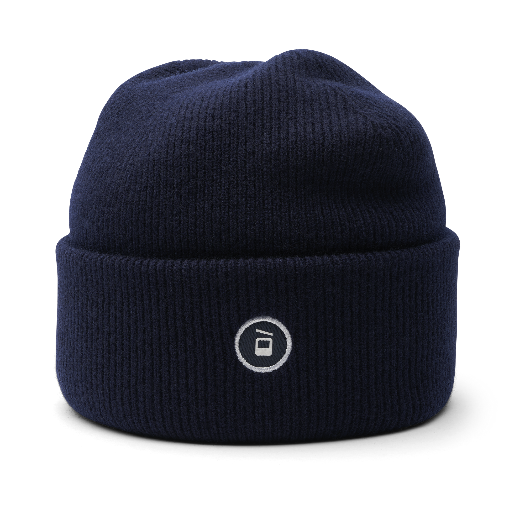 Loftet Rib Beanie – Navy