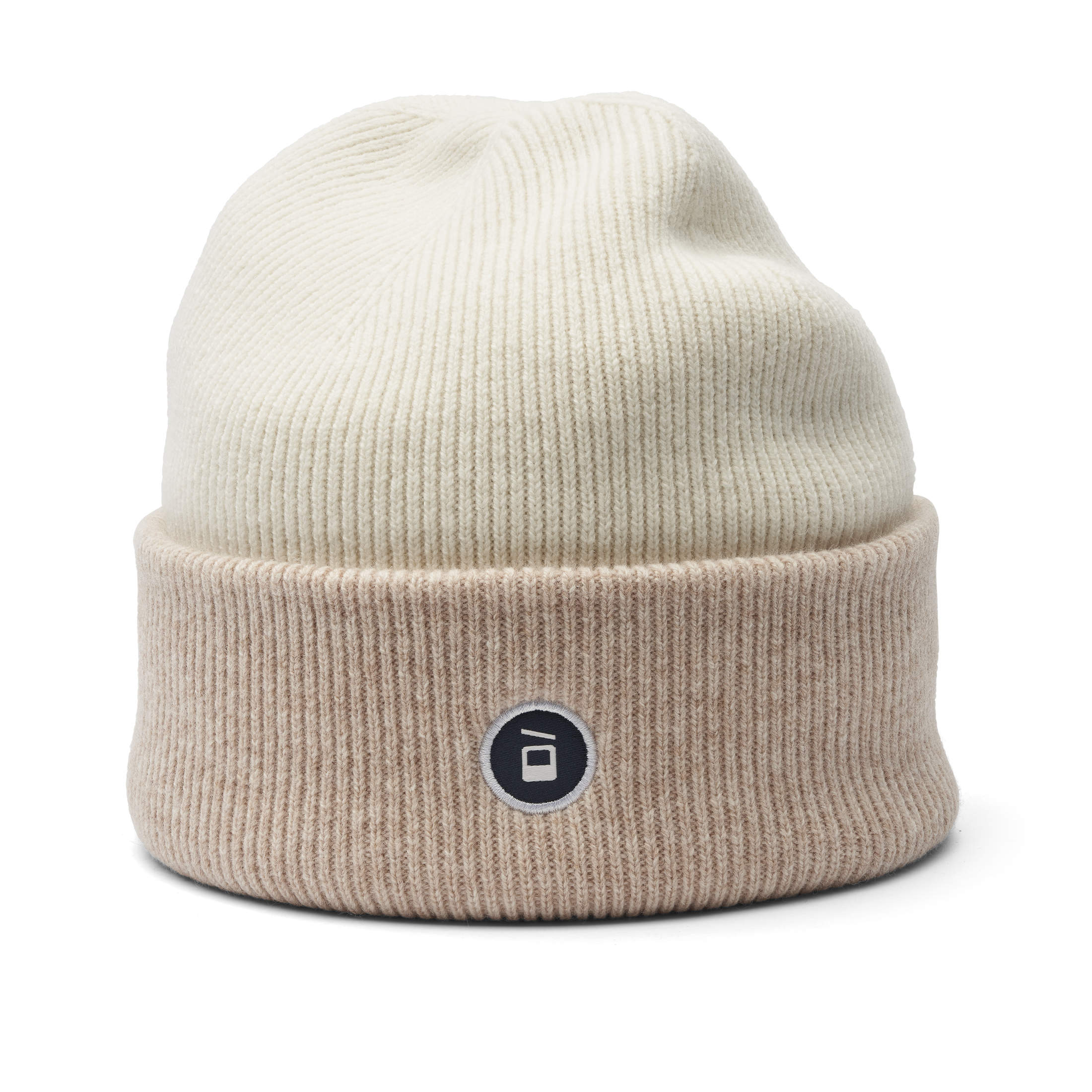 Loftet Rib Beanie – Whiteish