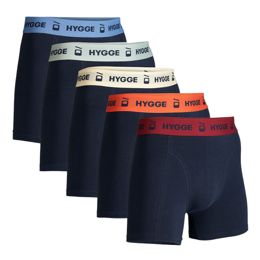 Men's Boxershorts 5 Pk. – Navy
