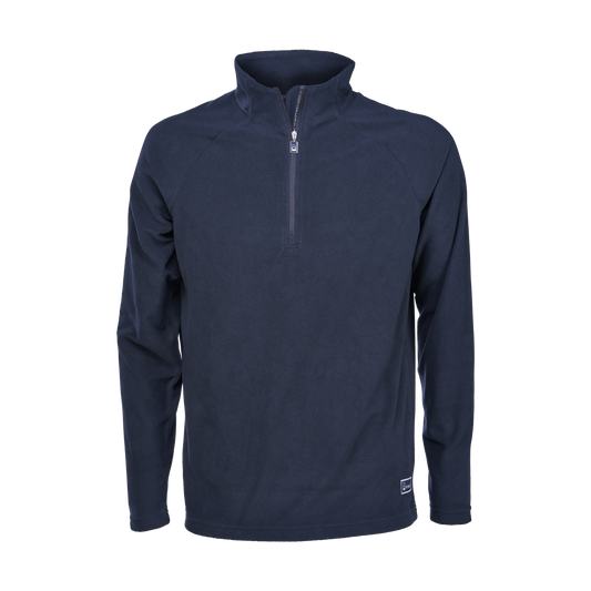 Men's Cloud Fleece Zip Neck – Navy