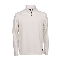 Men's Cloud Fleece Zip Neck – Whiteish