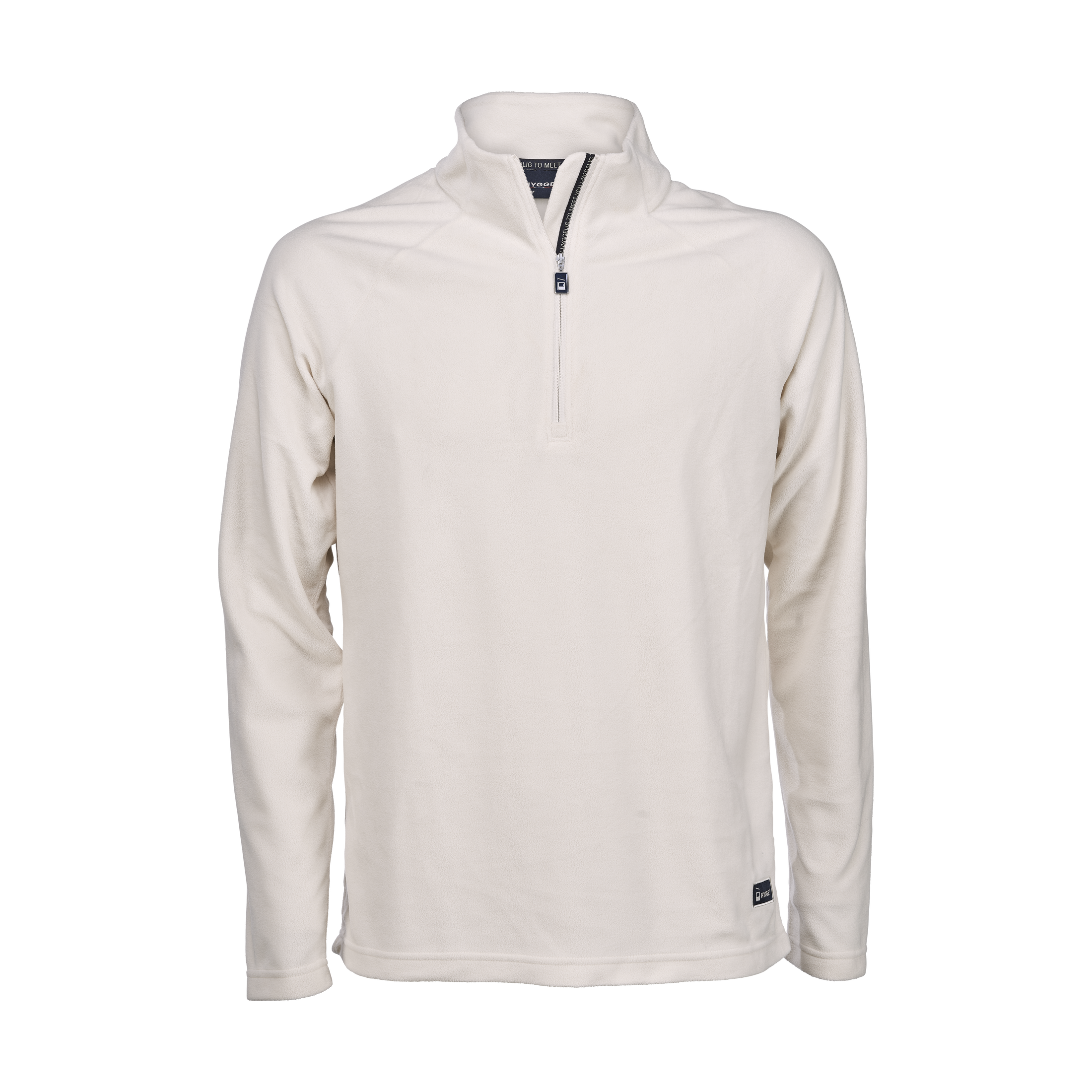 Men's Cloud Fleece Zip Neck – Whiteish