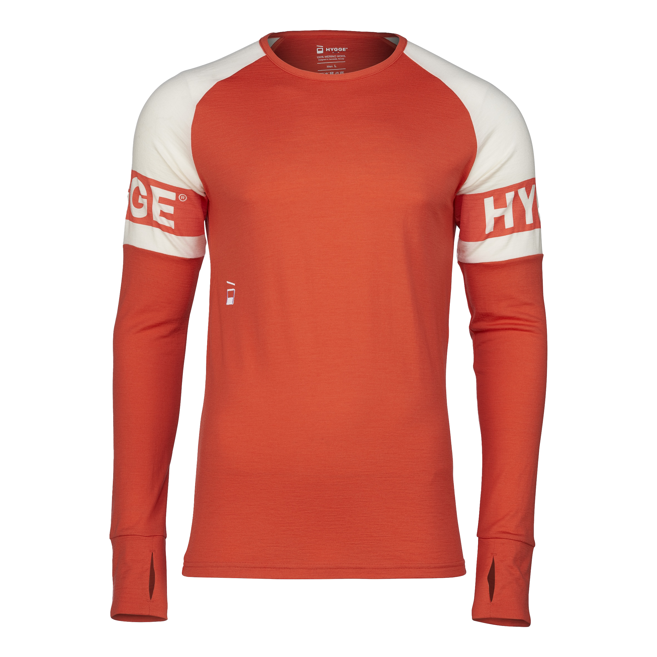 Men's Hyggewool 180 Crew Neck – Bonfire