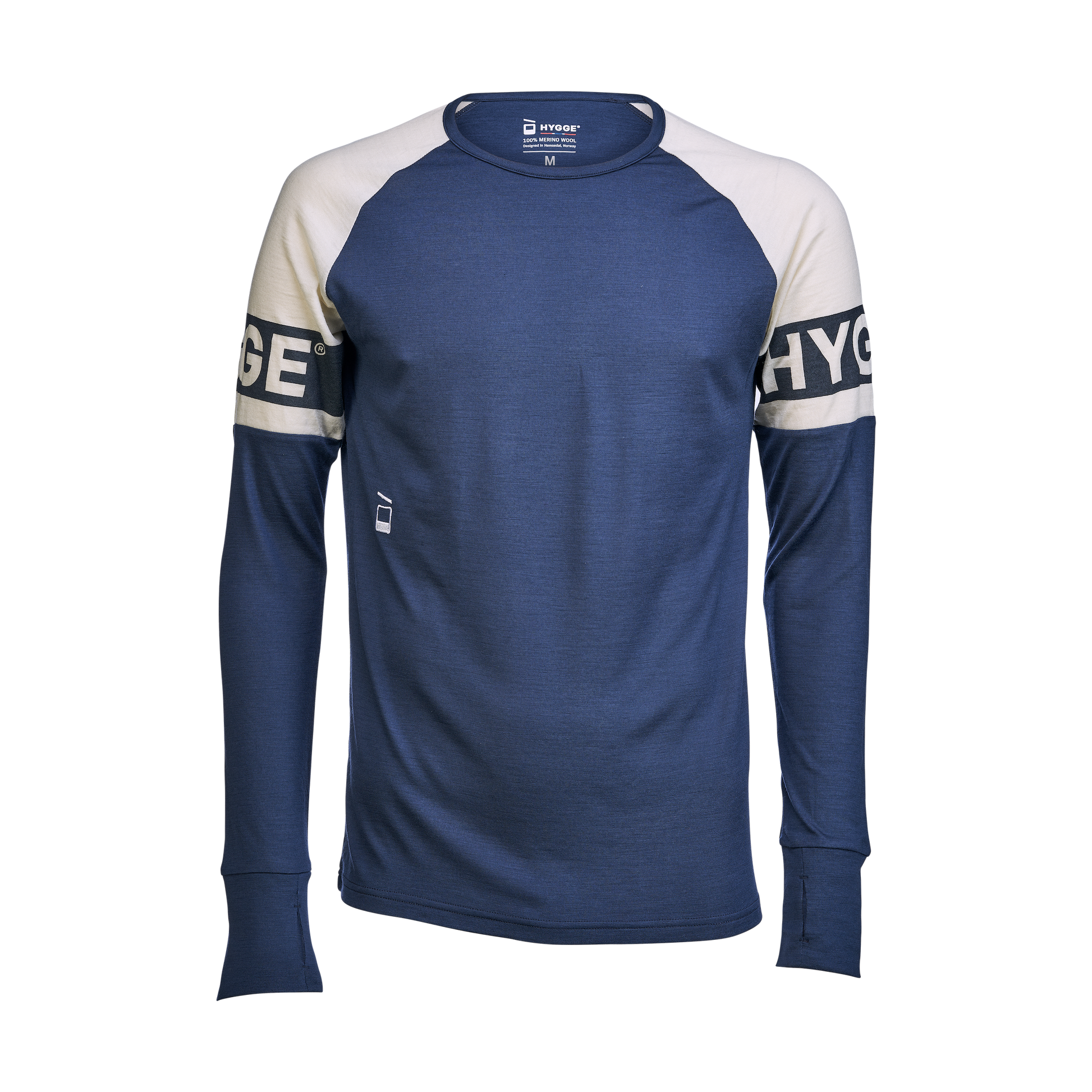 Men's Hyggewool 180 Crew Neck – Navy