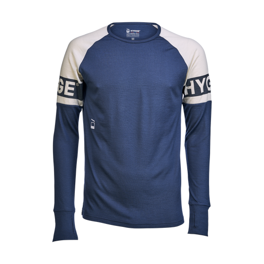 Men's Hyggewool 180 Crew Neck – Navy