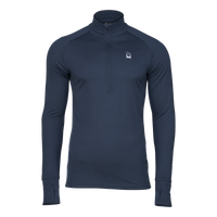 Men's Hyggewool 180 Zip Neck – Navy