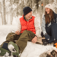 Men's Ildsjel Down Vest – Bonfire