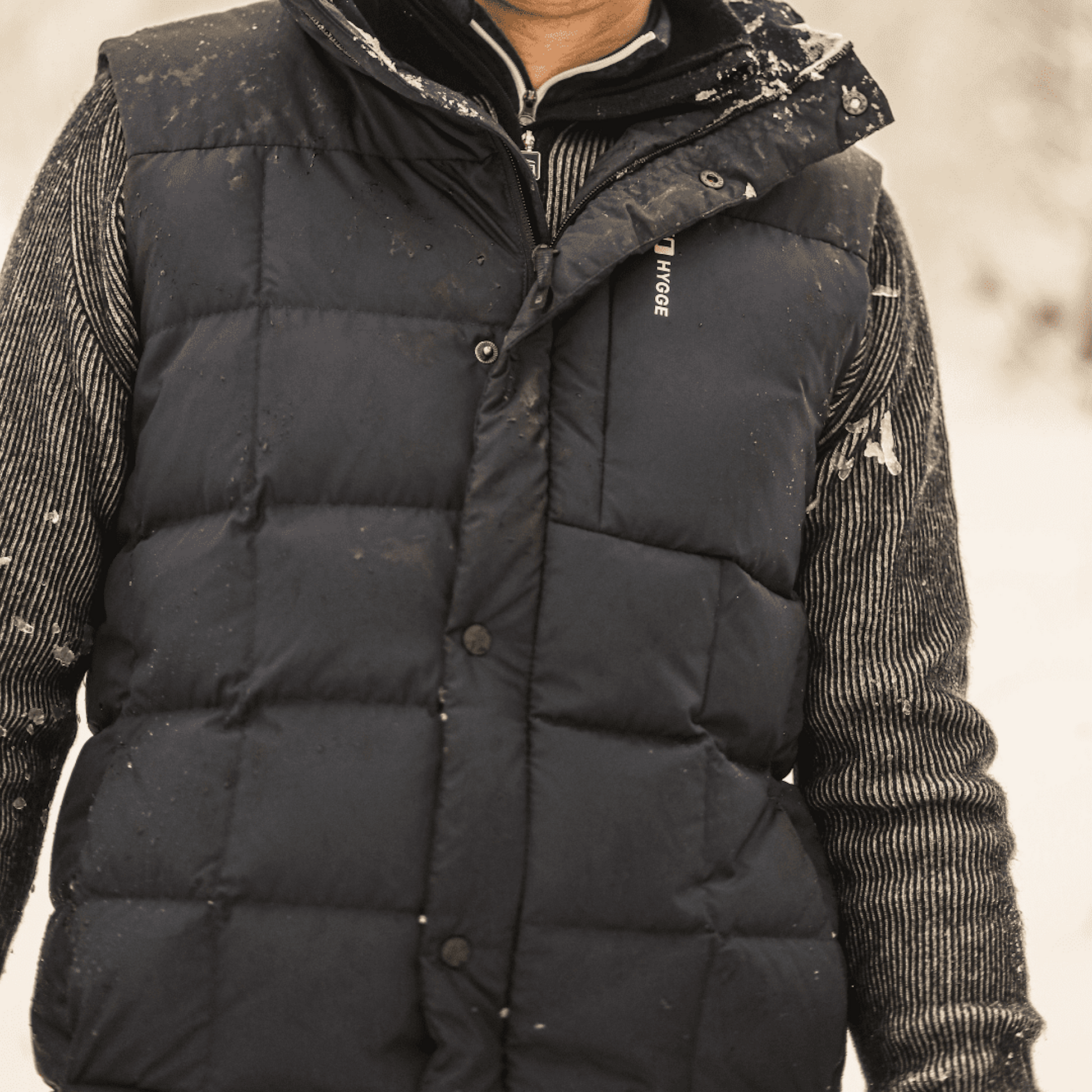 Men's Ildsjel Down Vest – Navy