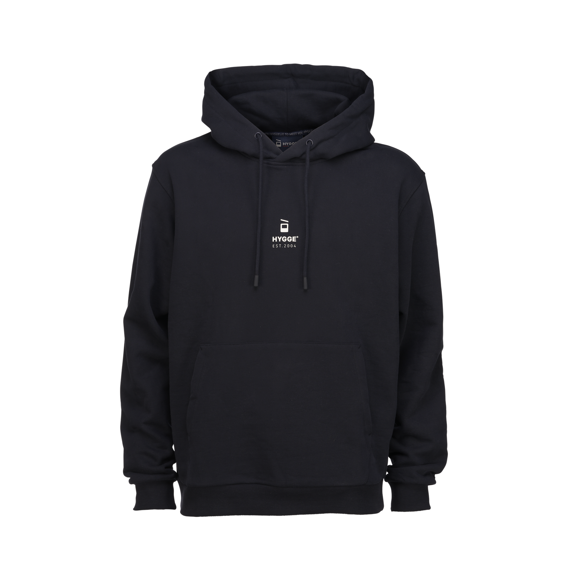 Men's Organic Cotton Hoodie – Navy, White