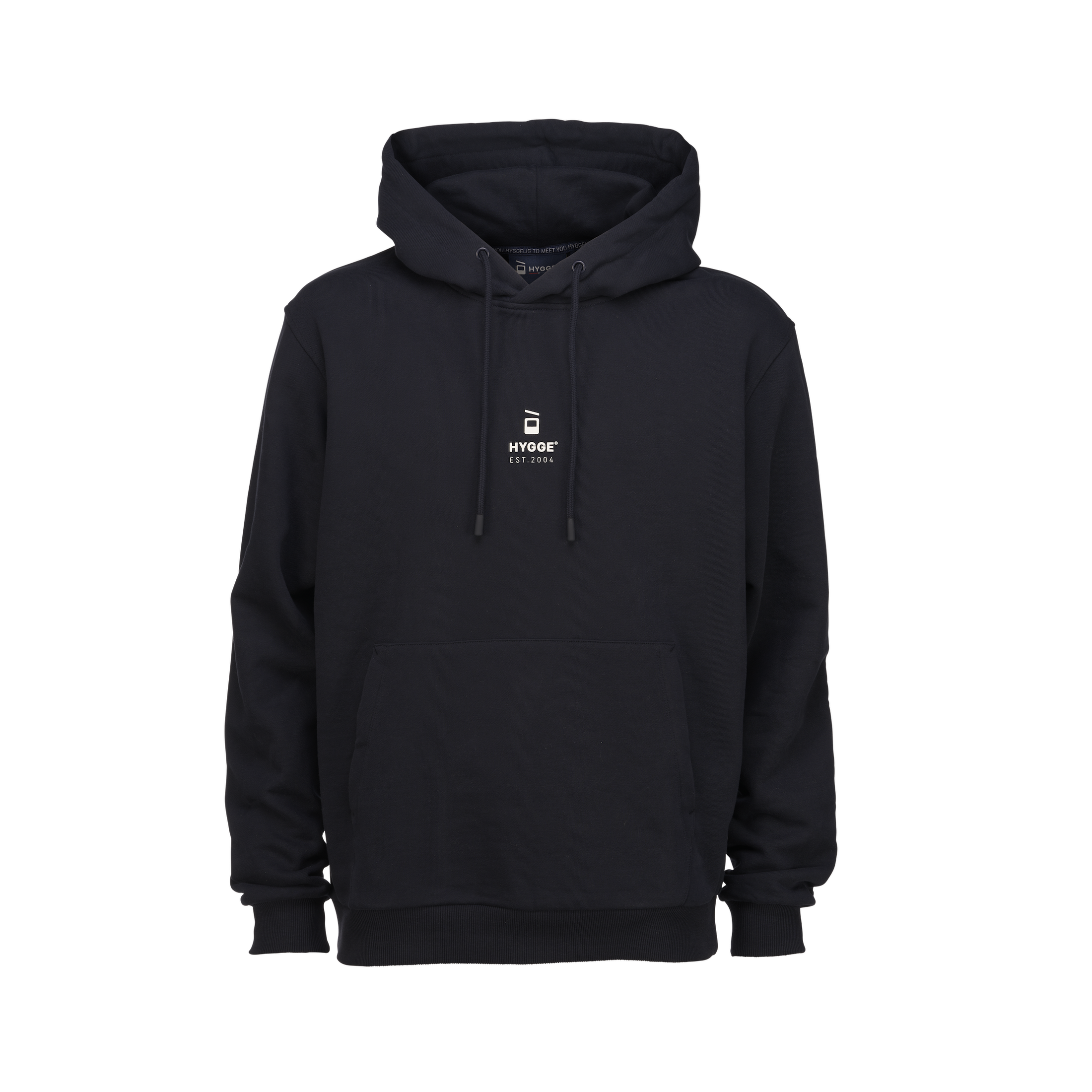 Men's Organic Cotton Hoodie – Navy, White