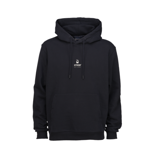 Men's Organic Cotton Hoodie – Navy, White
