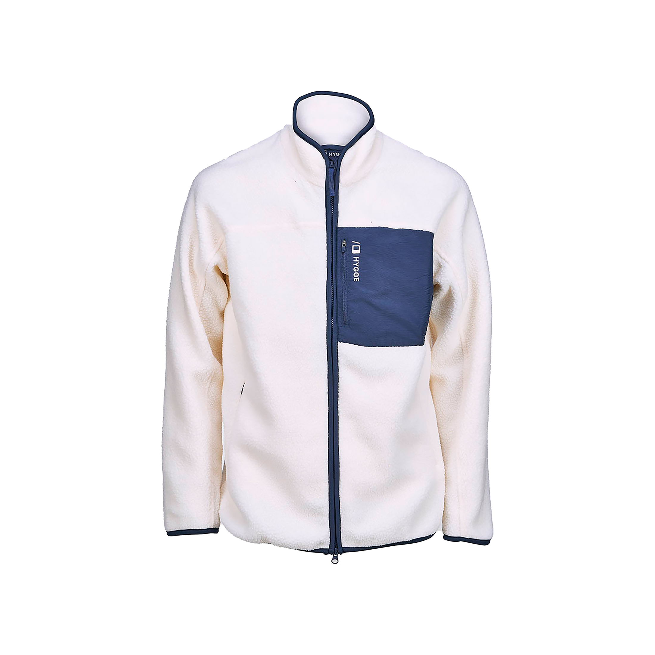 Men's Pile Fleece Jacket – Whiteish