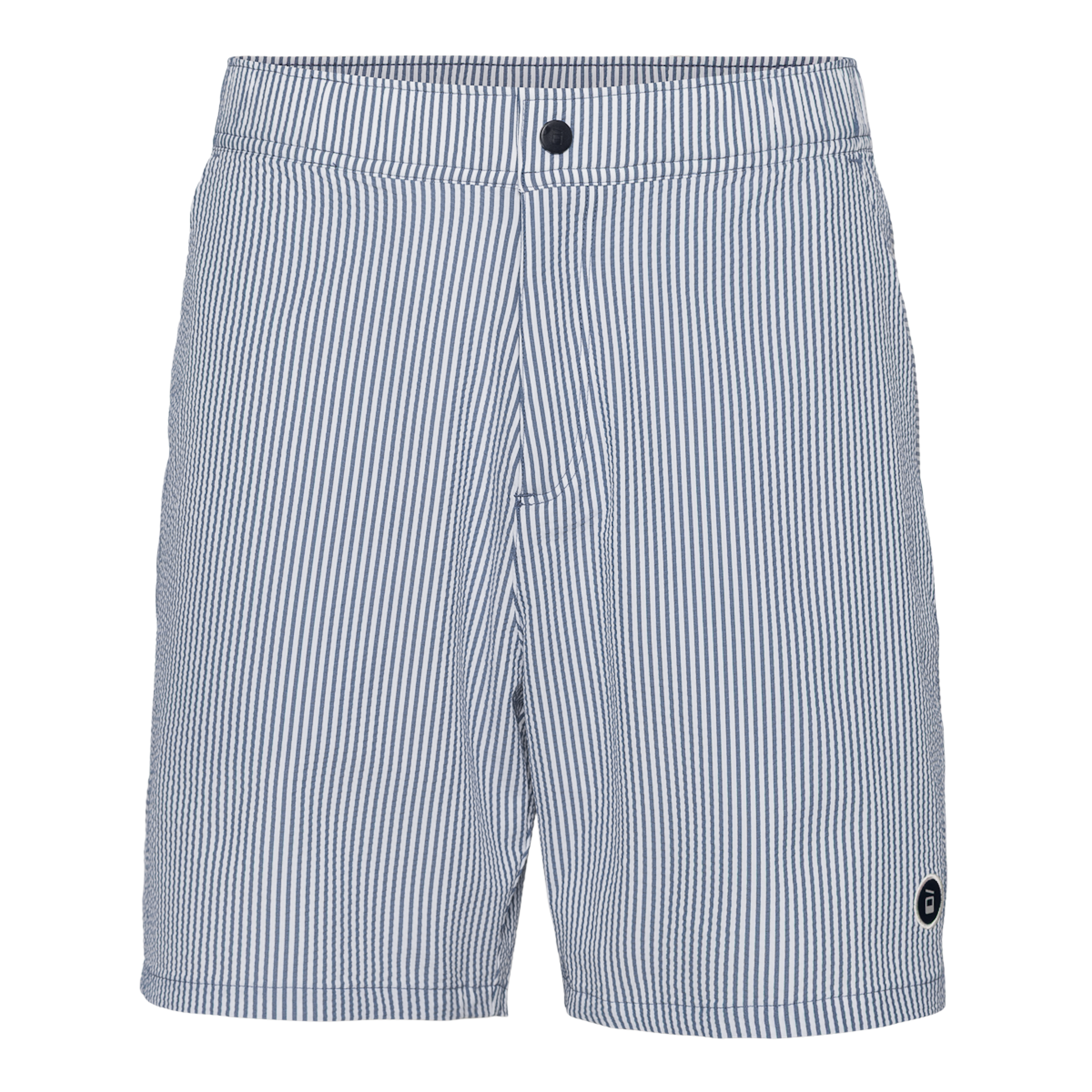 Men's Seersucker Swim Shorts – Navy