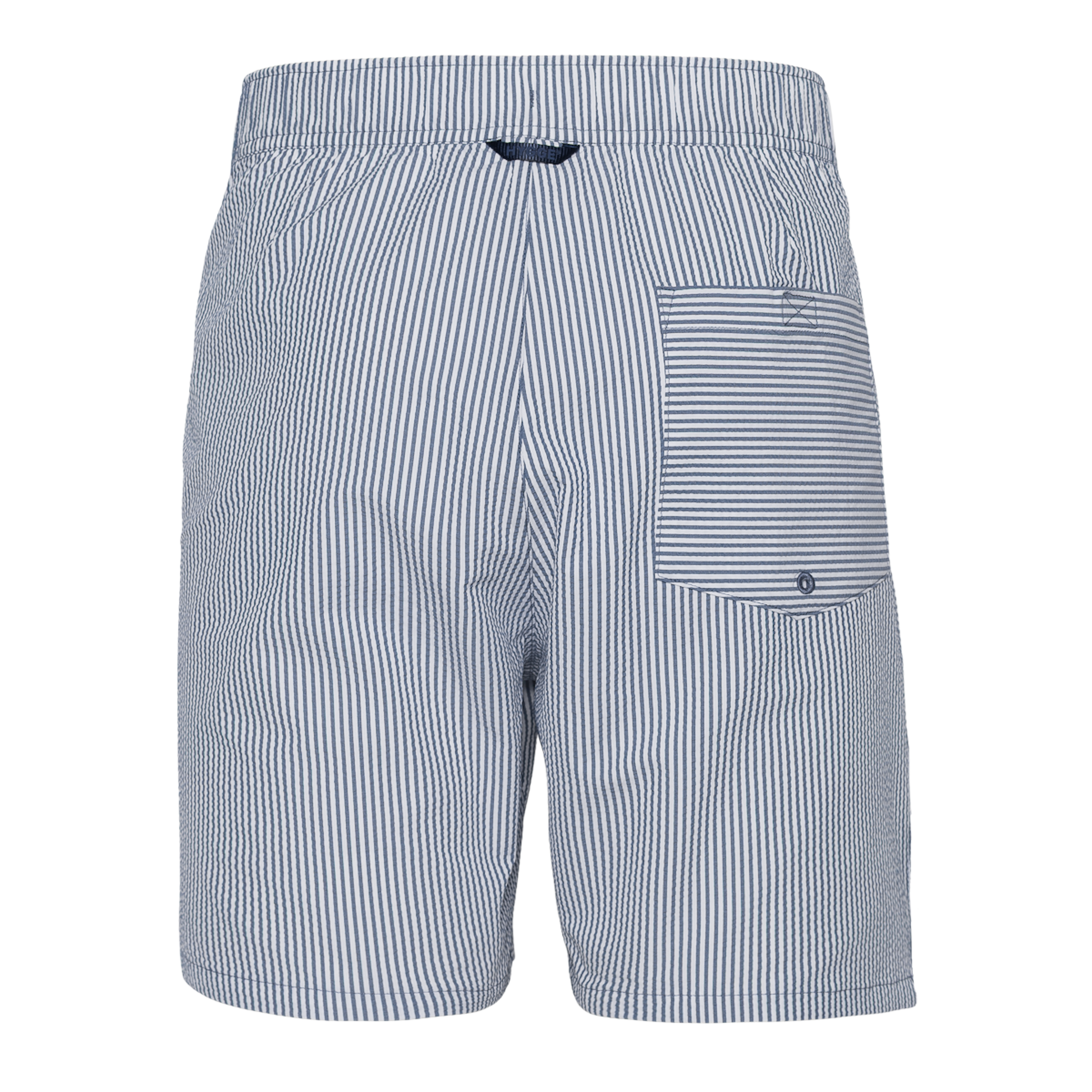 Men's Seersucker Swim Shorts – Navy