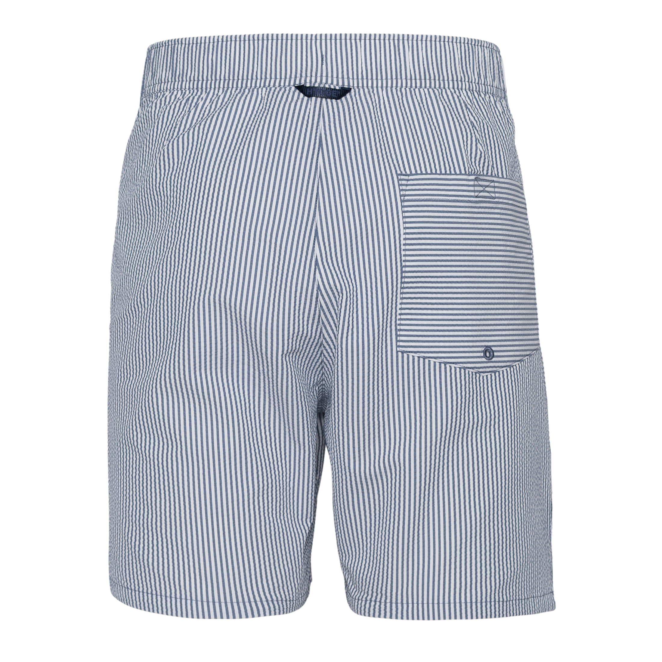 Men's Seersucker Swim Shorts – Navy