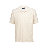Men's Terry Striped Shirt – Offwhite