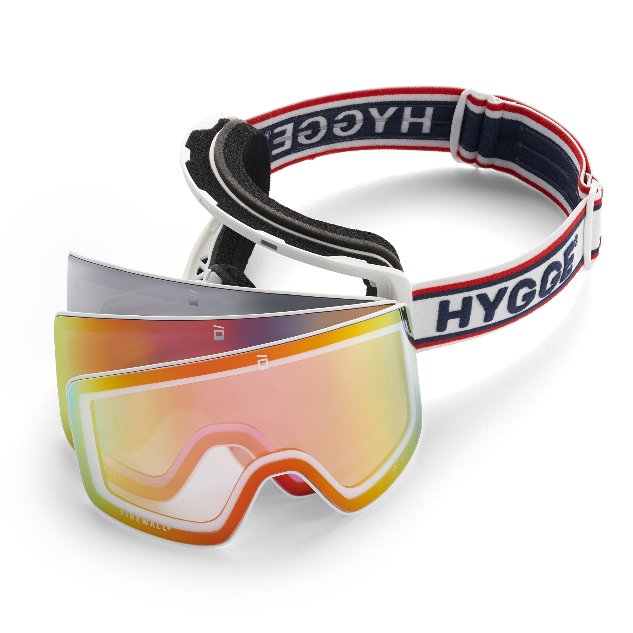 Outlaw Switch Iconic Goggles – White, Navy
