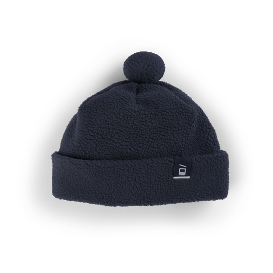 Pile Fleece Beanie – Navy
