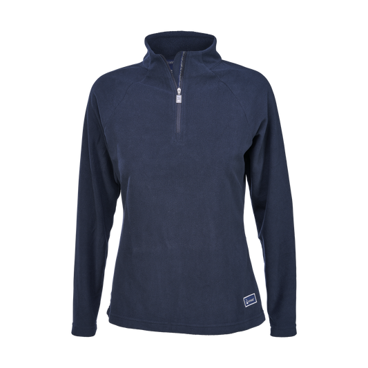 Women's Cloud Fleece Zip Neck – Navy