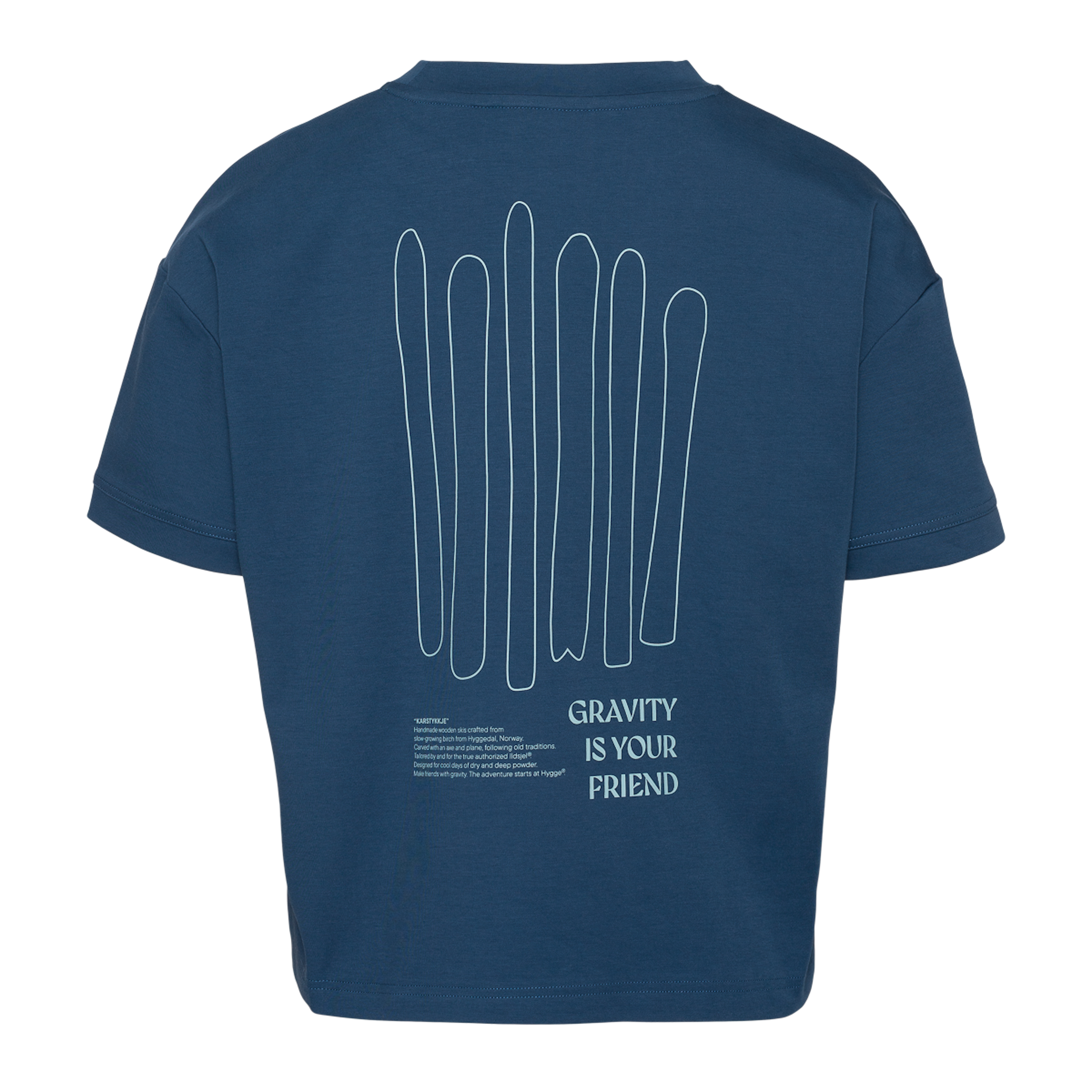 Women's Graphic T-Shirt – Dawn Blue