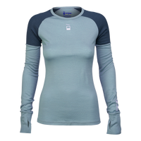 Women's Hyggewool 180 Crew Neck – Misty Blue