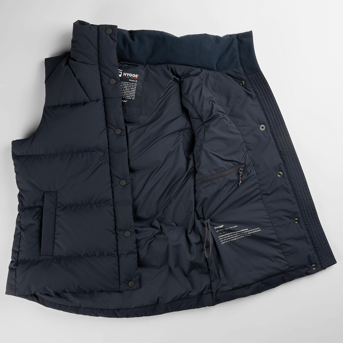 Women's Ildsjel Down Vest – Navy