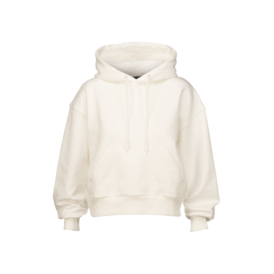 Women's Organic Cotton Hoodie – Offwhite