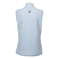 Women's Pile Fleece Vest – Misty Blue