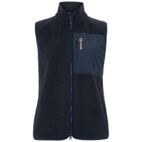 Women's Pile Fleece Vest – Navy