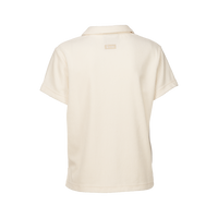 Women's Terry Striped Shirt – Offwhite